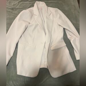 Classic Women's Cream Blazer Jacket